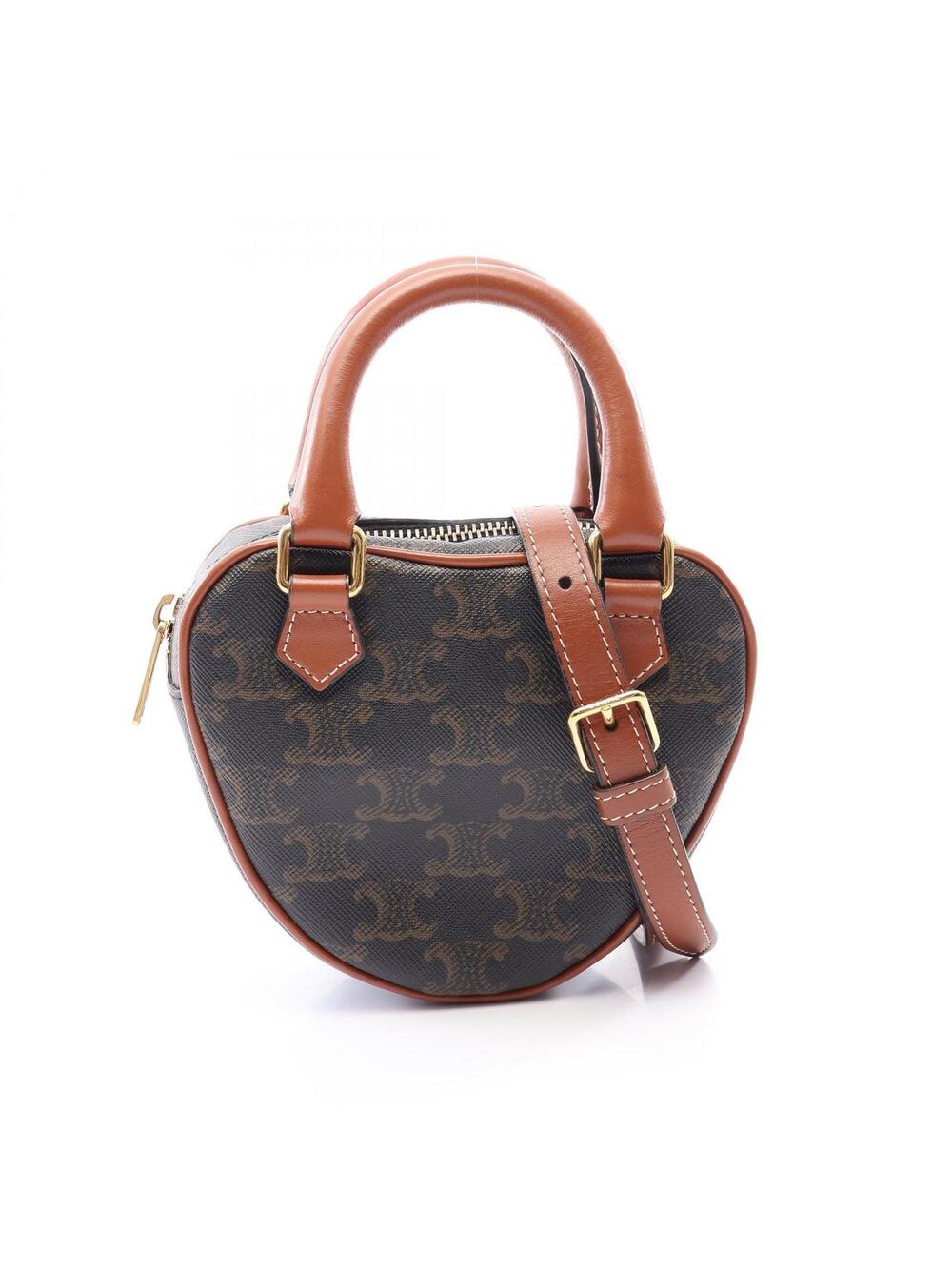 Celine Triomphe Heart Medium Shoulder #345894C12B